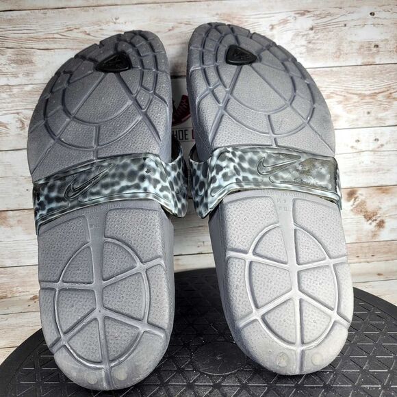 Nike ACG Mens size 9 Black Flip Flops  Shandal Shoes - Picture 8 of 10